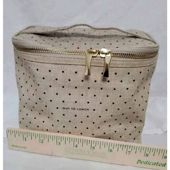 Kate Spade New York Out To Lunch Deco Dots Lunch Tote - Picture 5 of 10